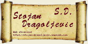 Stojan Dragoljević vizit kartica